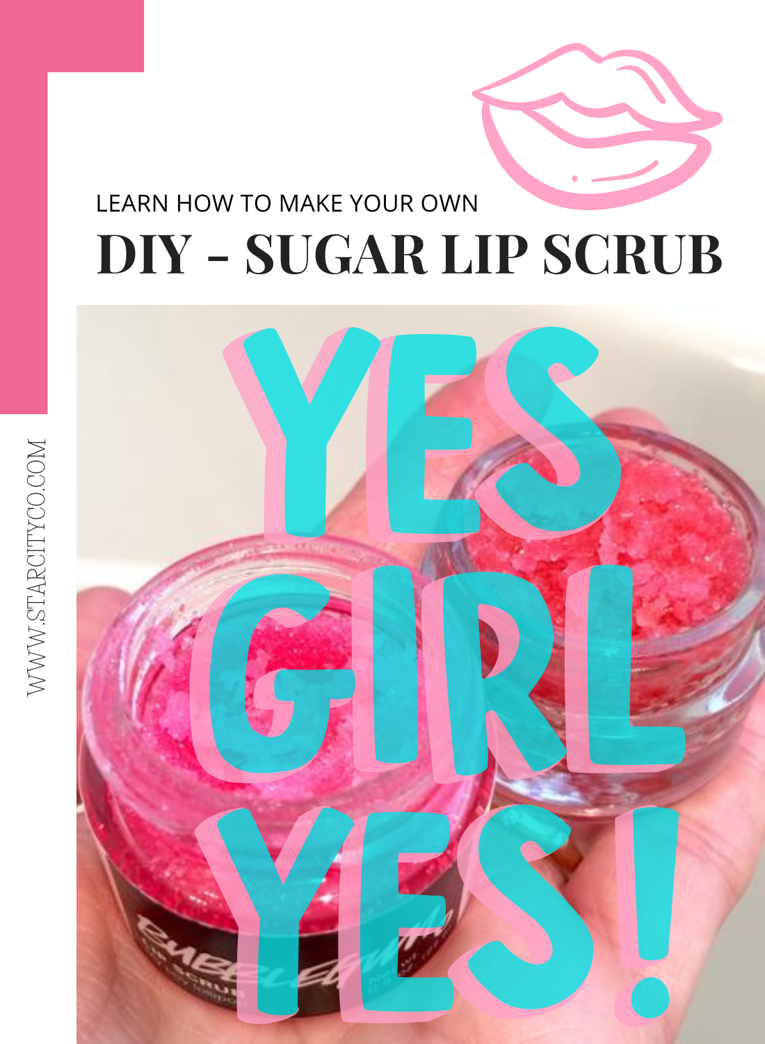 DIY - Sugar Lip Scrub – StarCityCo